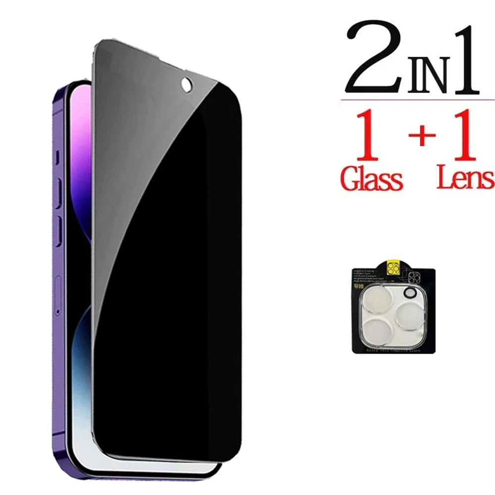 iPhone Privacy Screen Protector (1–4 Pack)