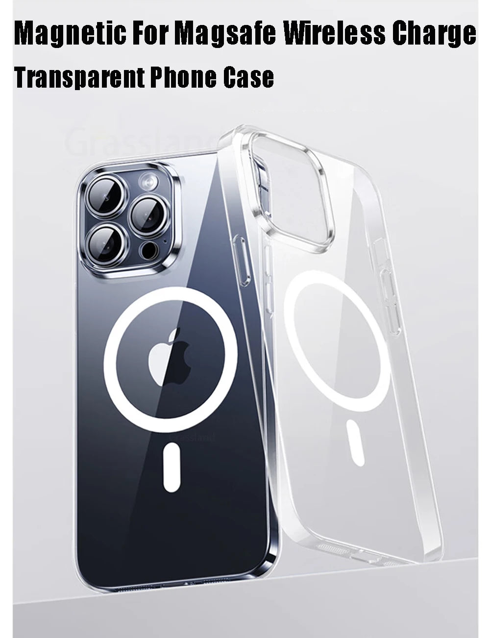 MagSafe Magnetic Clear Case (Luxury)