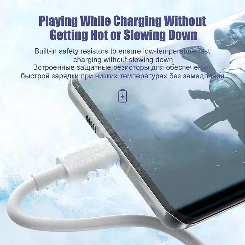 USB-C 100W Fast Charging Cable (3-Pack)